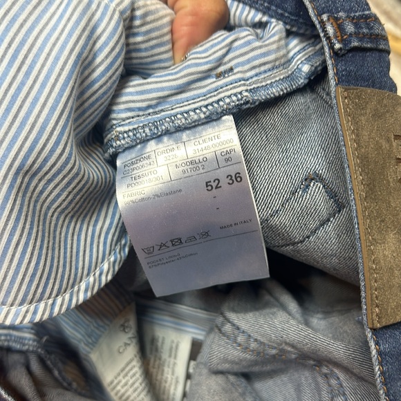 Canali Jeans Size Italian size 52 US size 35 - Picture 4 of 11